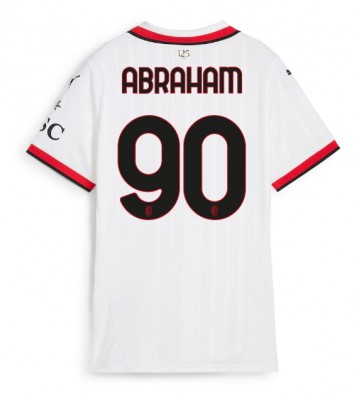 AC Milan Tammy Abraham #90 Segunda Equipación Mujer 2024-25 Manga Corta